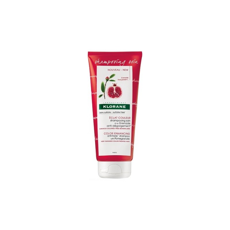 KLORANE SHAMPOO TRATTANTE ANTI-SBIADIMENTO SENZA SOLFATI AL MELOGRANO 200 ML KLORANE SHAMPOO TRATTANTE ANTI-SBIADIMENTO SENZA SOLFATI AL MELOGRANO 200 ML