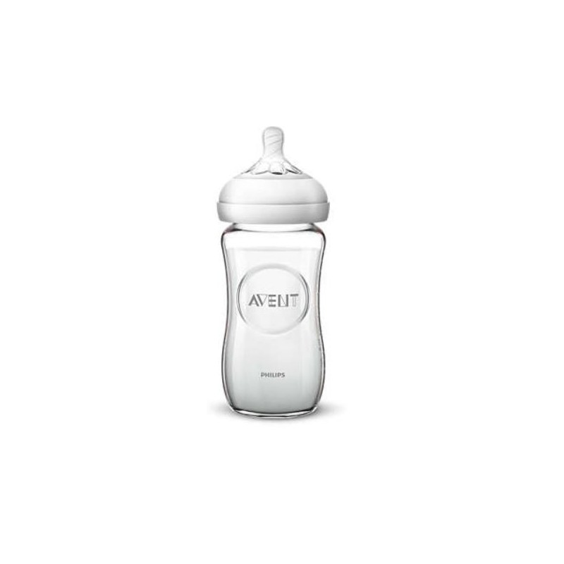 AVENT BIBERON NATURAL VETRO 240ML AVENT BIBERON NATURAL VETRO 240ML