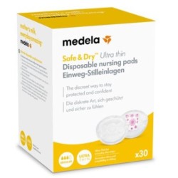 SAFE & DRY COPPETTA ASSORBILATTE ULTRA THIN 30 PEZZI