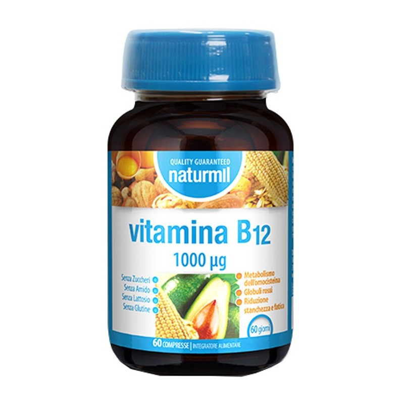 NATURMIL VITAMINA B12 1000 MCG 60 COMPRESSE DA 0,67 G