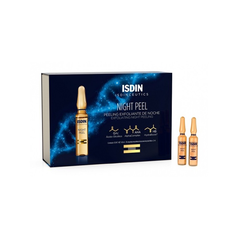ISDINCEUTICS NIGHT PEEL 10 FIALE 2 ML