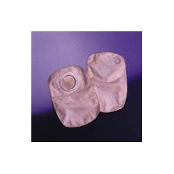 SACCA COLOSTOMIA A FONDO CHIUSO OPACA CON FILTRO INCORPORATO E RIVESTIMENTO IN TESSUTO CONSECURA 45MM 30 PEZZI