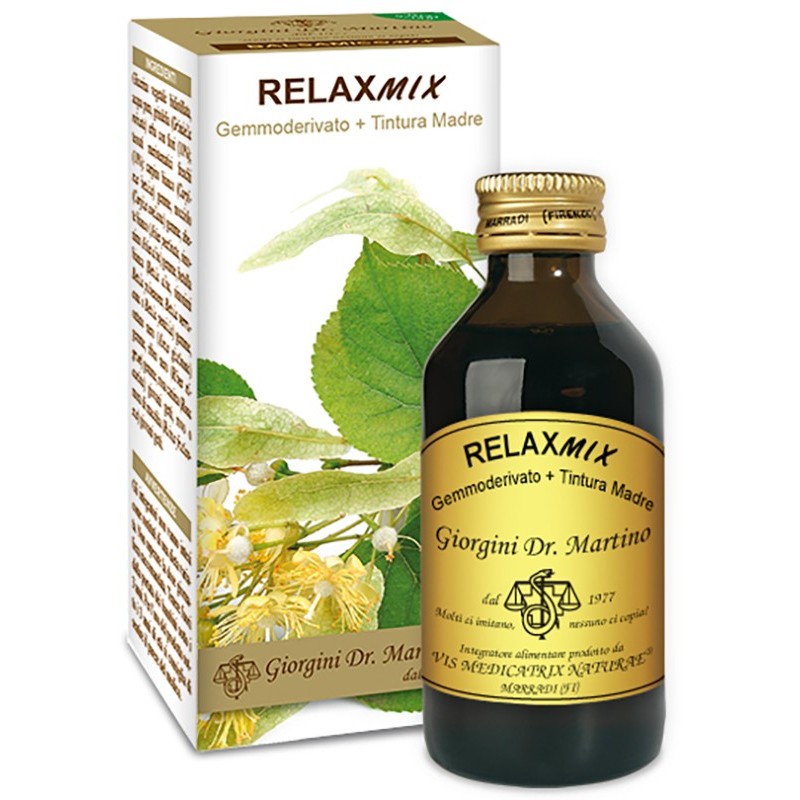 RELAXMIX GEMMODERVATO + TINTURA MADRE SENZA ALCCOL 100 ML
