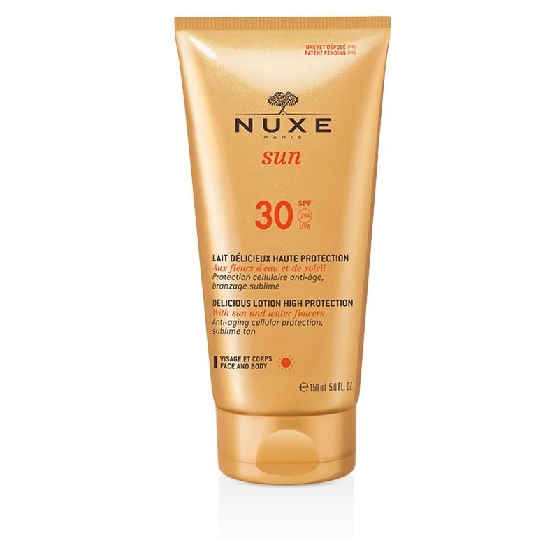 NUXE SUN LATTE SOLARE DELIZIOSO ANTI-ETA' SPF30 150 ML