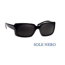 OCCHIALE PREMONTATO GOODLOOK CON FORI STENOPEICI MODELLO SOLE