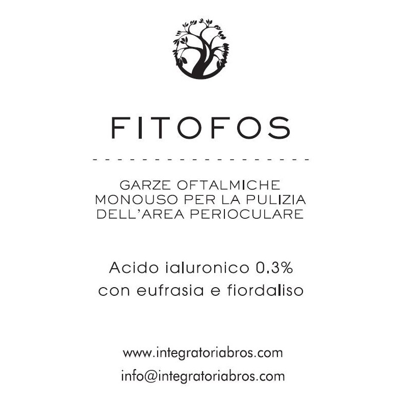 FITOFOS GARZE OFTALMICHE 20PZ