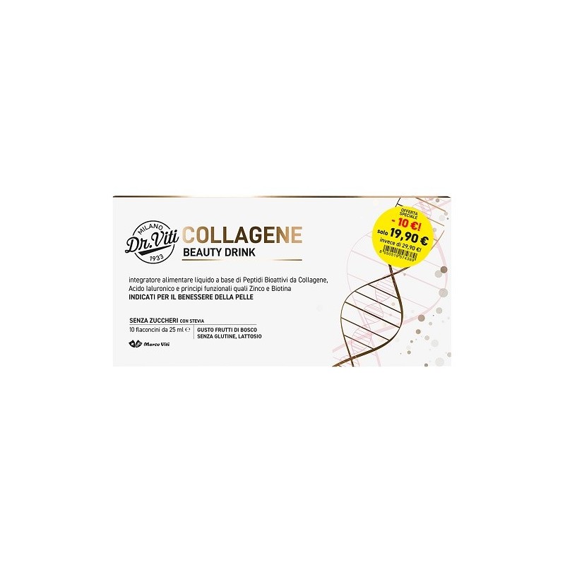 COLLAGENE BEAUTY DRINK 10 FIALE DA 25 ML PROMO