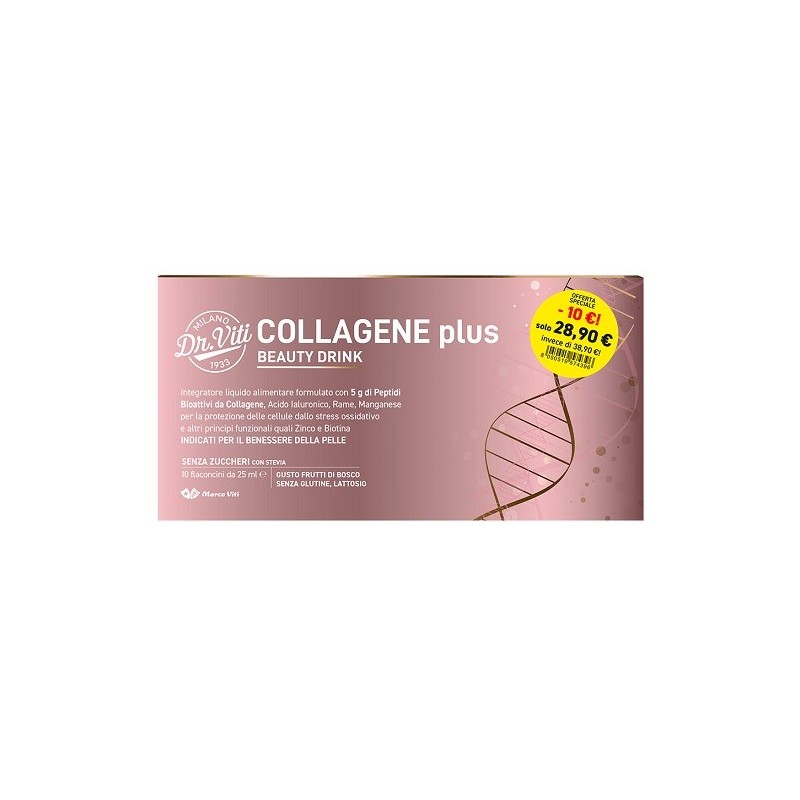 COLLAGENE BEAUTY DRINK PLUS 10 FIALE DA 25 ML PROMO