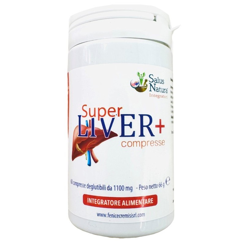 SALUS NATURA INTEGRATORI SUPER LIVER+ 60 COMPRESSE