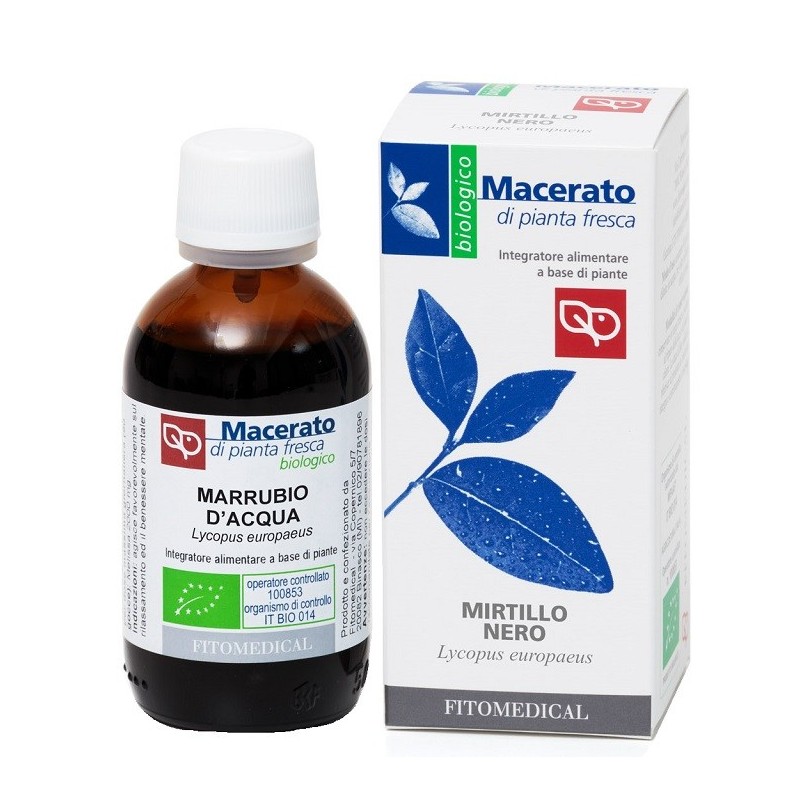 MARRUBIO D'ACQUA TINTURA MADRE 50 ML BIO