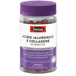 SWISSE ACIDO IALURONICO & COLLAGENE 40 GOMMOSE