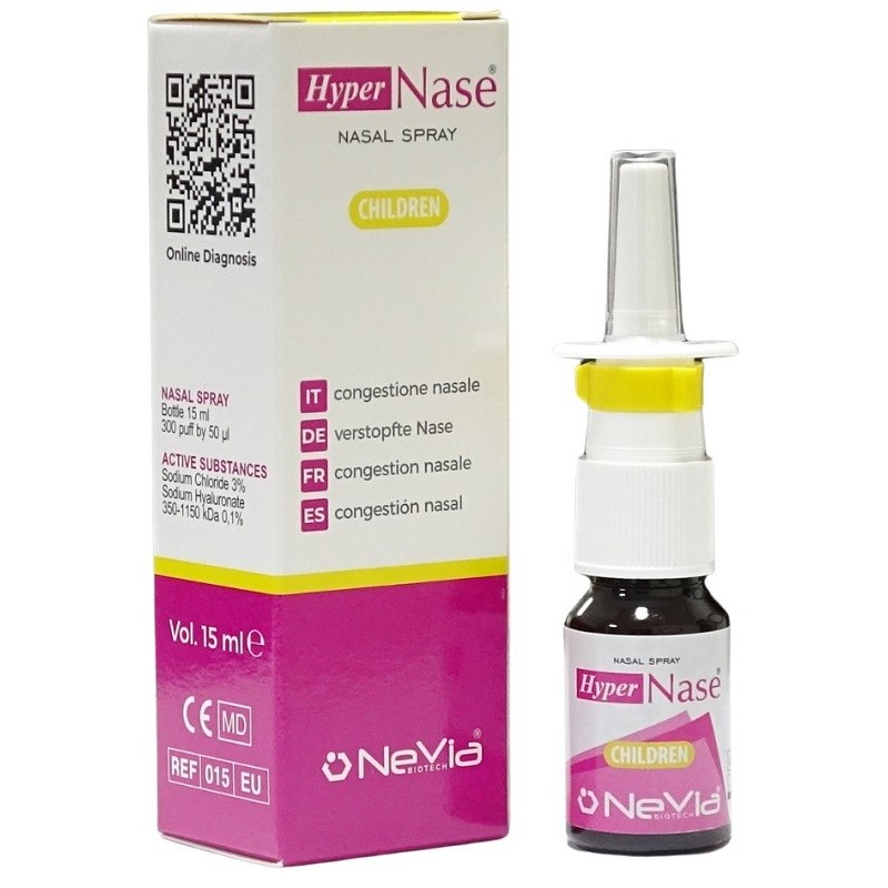 HYPERNASE NASAL SPRAY CHILDREN 15 ML