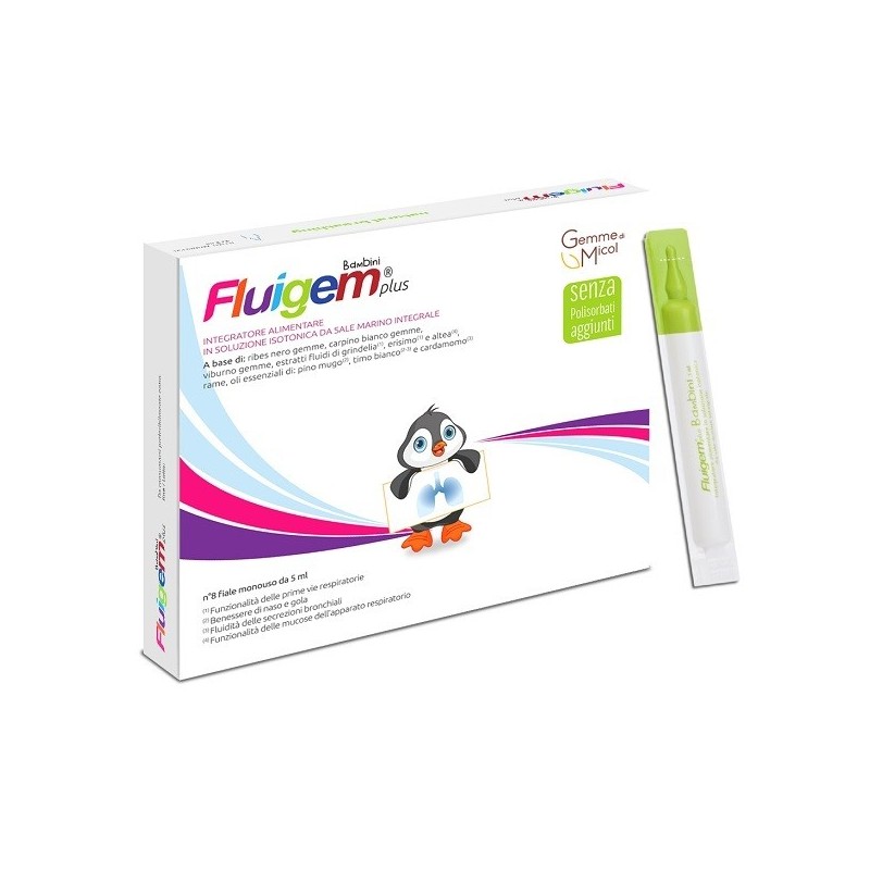 FLUIGEM PLUS BAMBINI 8 FIALE 5 ML