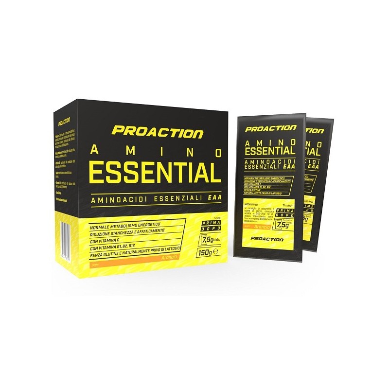 PROACTION PRO AMINO ESSENTIAL 20 BUSTINE DA 7,5 G