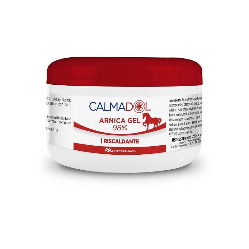 CALMADOL ARNICA GEL 98% RISCALDANTE 250 ML CALMADOL ARNICA GEL 98% RISCALDANTE 250 ML