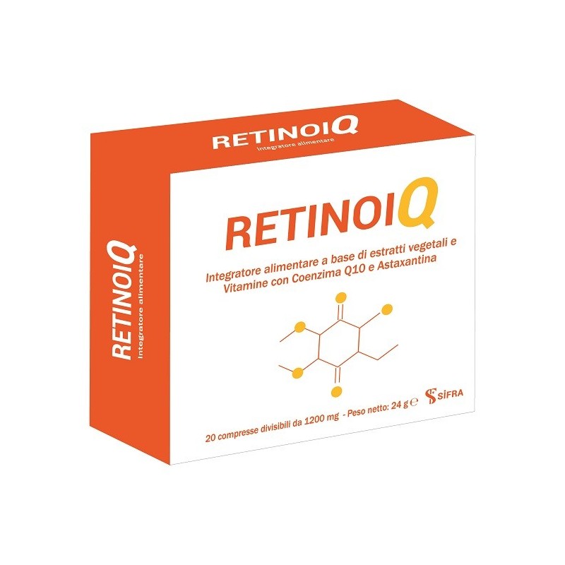 RETINOIQ 20 COMPRESSE DIVISIBILI DA 1200 MG
