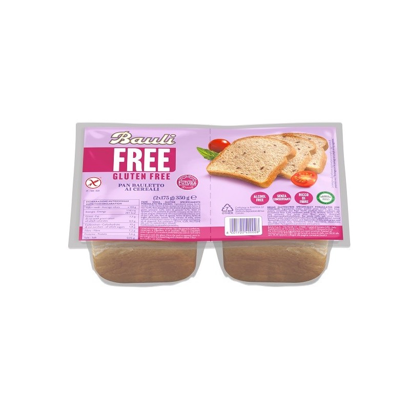 BAULI FREE PAN BAULETTO CEREALI 350 G