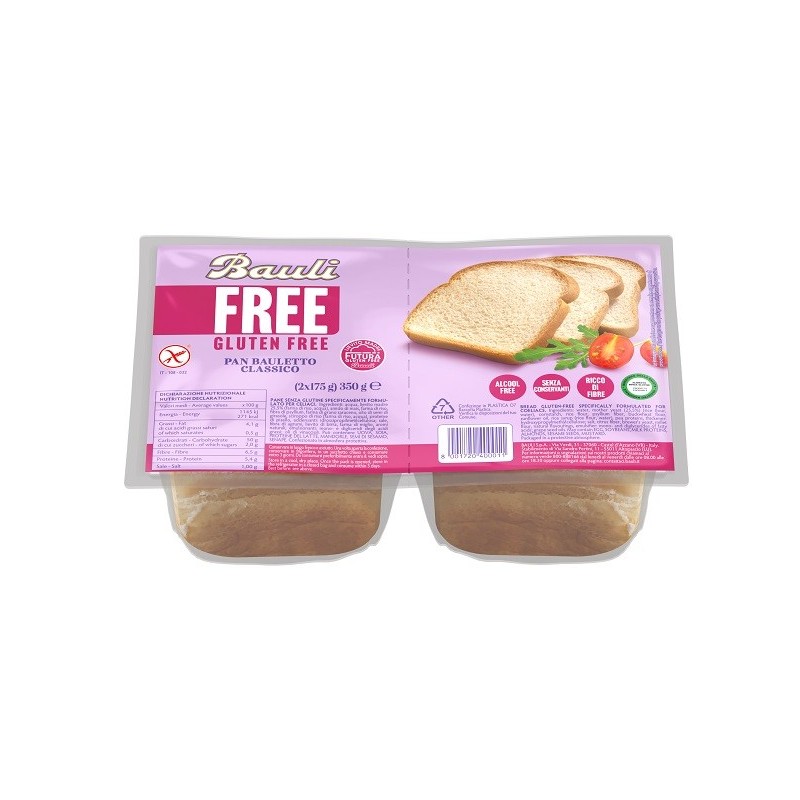BAULI FREE PAN BAULETTO CLASSICO 350 G BAULI FREE PAN BAULETTO CLASSICO 350 G
