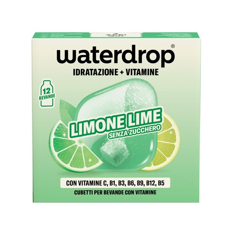 WATERDROP MICRODRINK LIME 12 CUBETTI