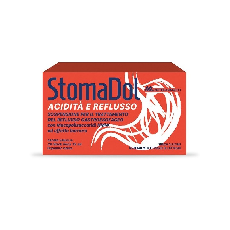 STOMADOL ACIDITA' REFLUSSO 20 STICK PACK DA 15 ML