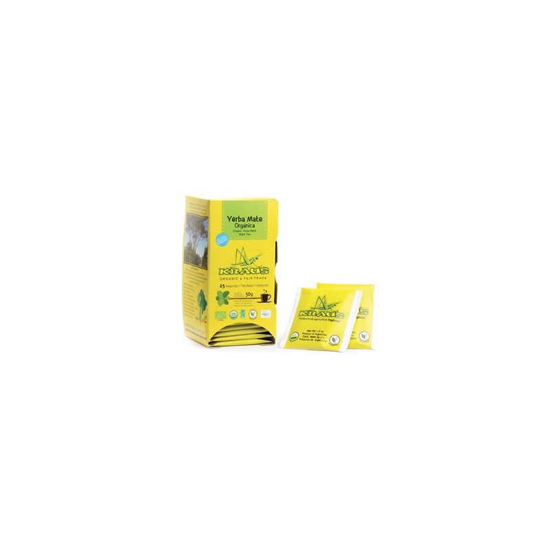 KRAUS - YERBA MATE - 25 BUSTINE DA 2 G KRAUS - YERBA MATE - 25 BUSTINE DA 2 G