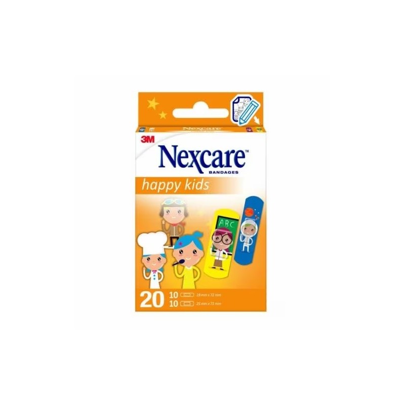 CEROTTI NEXCARE KIDS PLASTERS PROFESSIONS 20 PEZZI ASSORTITI