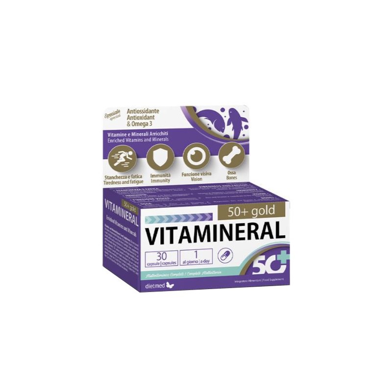 VITAMINERAL 50+ GOLD 30 CAPSULE
