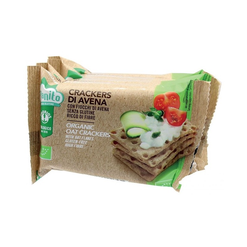 PROBIOS BIO CRACKERS AVENA CON FIOCCHI DI AVENA 4 X 35 G