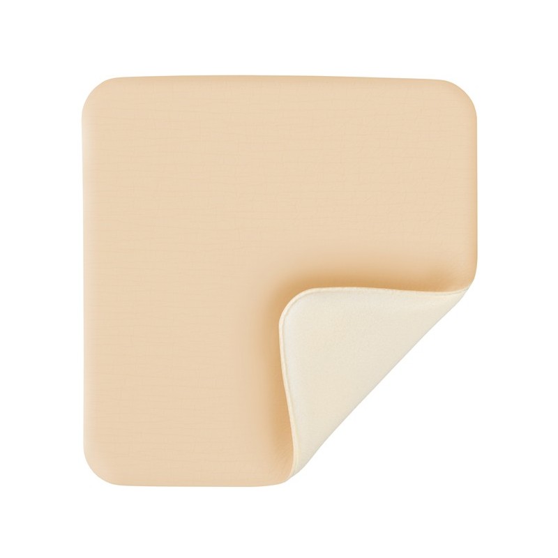 MEDICAZIONE IDROCELLULARE BISTRATIFICATA NON ADERENTE IN SCHIUMA DI POLIURETANO ASKINA FOAM 20X20CM NEW 10 PEZZI