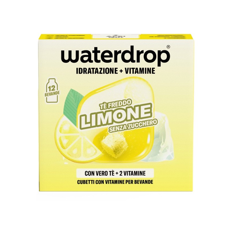 WATERDROP ICE TEA LIMONE 12 CUBETTI WATERDROP ICE TEA LIMONE 12 CUBETTI