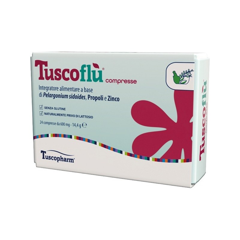 TUSCOFLU' 24 COMPRESSE