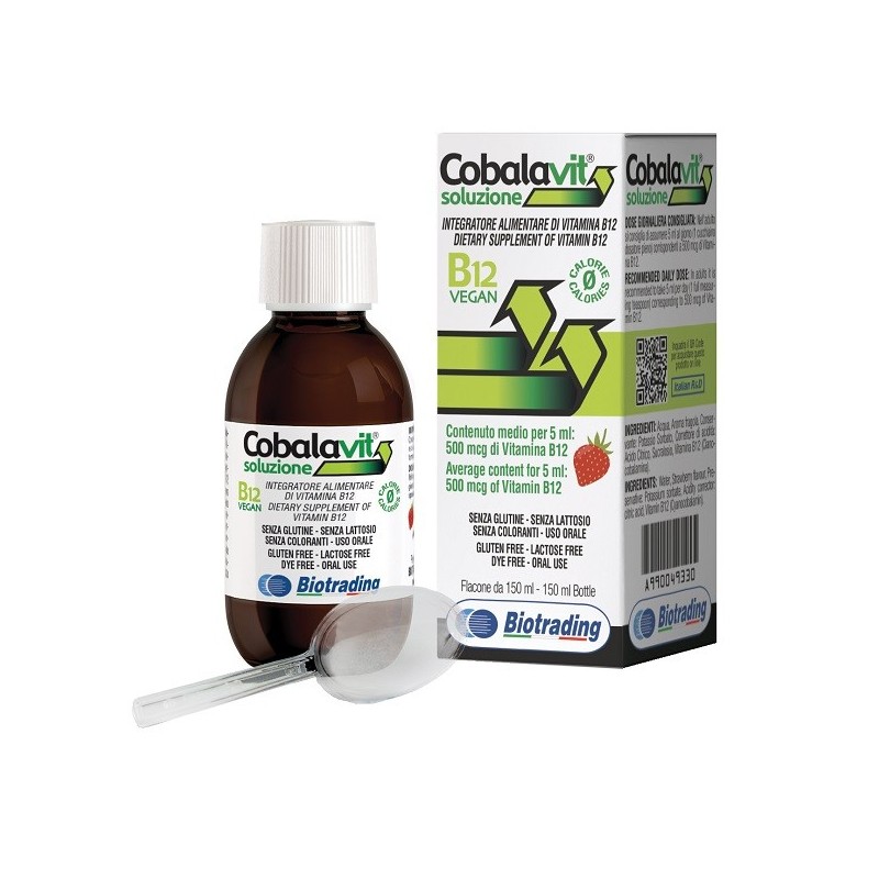 COBALAVIT SOLUZIONE 150 ML SENZA GLUTINE SENZA LATTOSIO