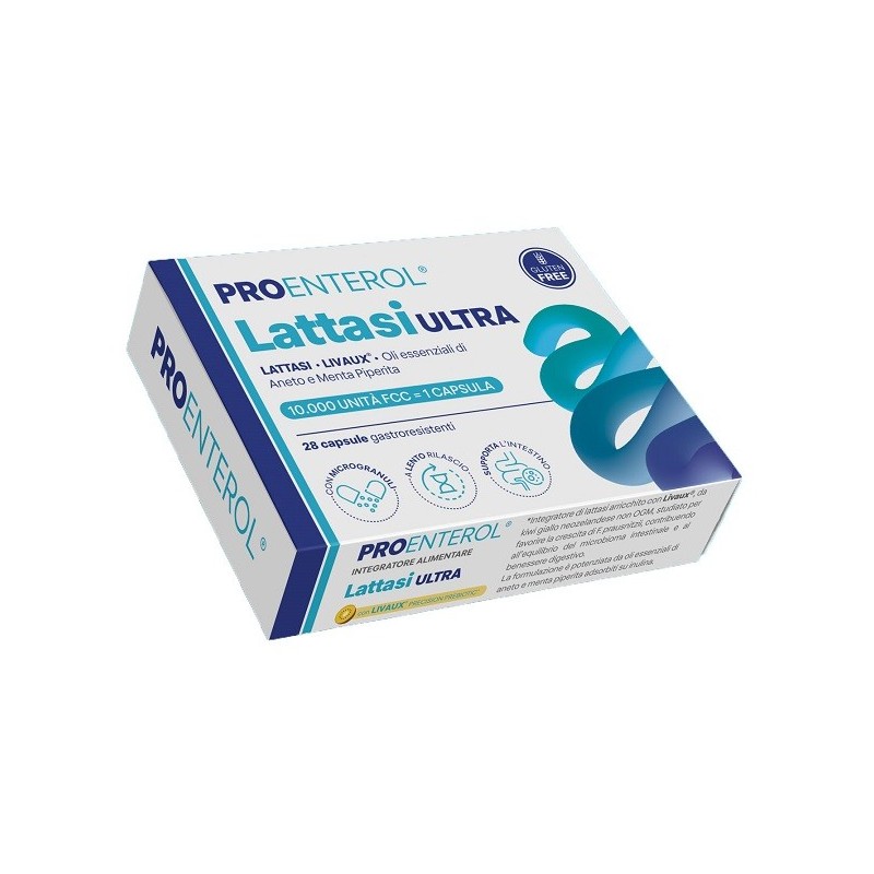 PROENTEROL LATTASI ULTRA 28 CAPSULE GASTRORESISTENTI SENZA GLUTINE