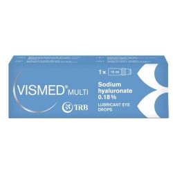 COLLIRIO LUBRIFICANTE VISMED MULTI ACIDO IALURONICO 0,18% 10 ML