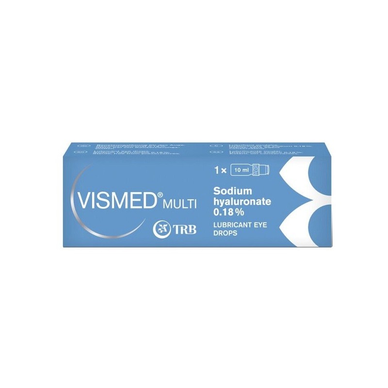 COLLIRIO LUBRIFICANTE VISMED MULTI ACIDO IALURONICO 0,18% 10 ML