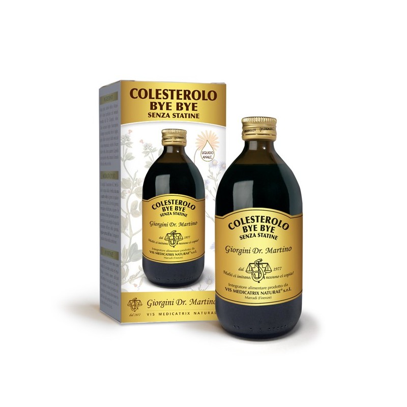 COLESTEROLO BYE BYE SENZA STATINE LIQUIDO ANALCOLICO 500 ML