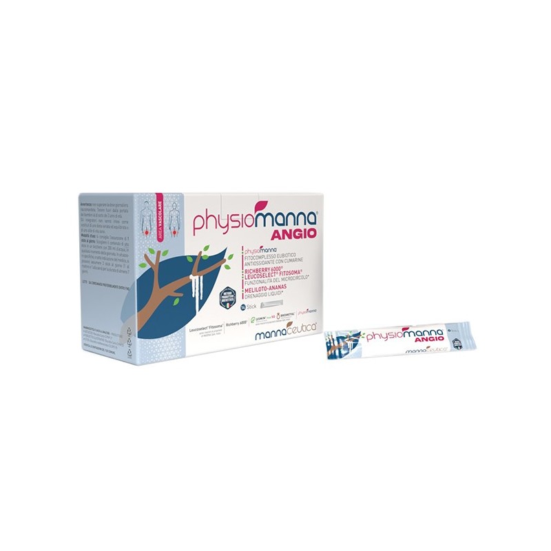 PHYSIOMANNA ANGIO 14 BUSTINE CON EDULCORANTE