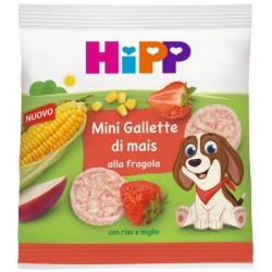 HIPP MINI GALLETTE MAIS FRAGOLA 23 G