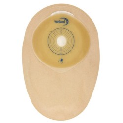SACCA COLOSTOMIA MONOPEZZO AURUM XTRA BIODEGRADABILE MINI OPACA RITAGLIABILE 19-50MM 30 PEZZI