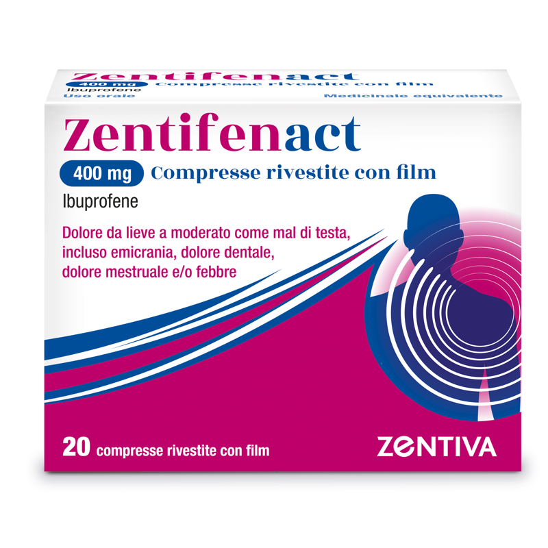 ZENTIFENACT*10CPR RIV 400MG
