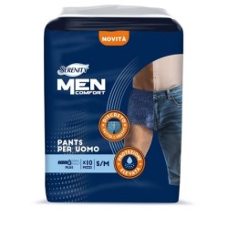 PANNOLONE A MUTANDINA SERENITY MEN COMFORT PLUS S/M 10 PEZZI