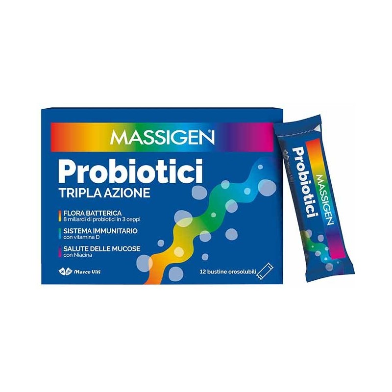 MASSIGEN PROBIOTICI 12 STICKPACK