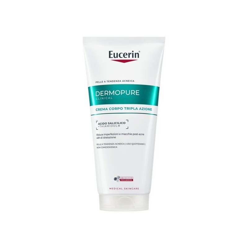 EUCERIN DERMOPURE CLINICAL CREMA CORPO TRIPLA AZIONE 200 ML