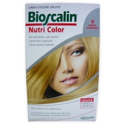BIOSCALIN NUTRI COLOR 9 BIONDO CHIARISSIMO SINCROB 124 ML
