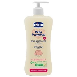 CHICCO BABY MOMENTS BAGNO CORPO CAPELLI MICELLARE 500 ML