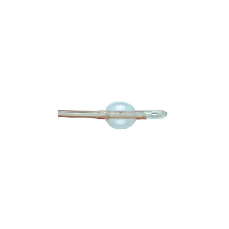 CATETERE FOLEY FOLISYL MONOUSO PEDIATRICO 2 VIE 2 FORI OPPOSSTI PUNTA NELATON DIRITTA CHIUSA GAUGE 10 LUNGHEZZA 34,5 CM CON PALL