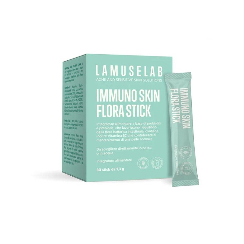 LAMUSELAB IMMUNO SKIN FLORA STICK 30 BUSTINE