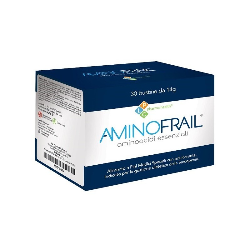 AMINOFRAIL 30 BUSTINE DA 14 G CON EDULCORANTE SENZA GLUTINE NATURALMENTE PRIVO DI LATTOSIO