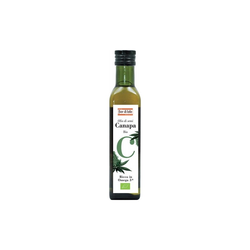 FIOR DI LOTO OLIO DI SEMI DI CANAPA BIO 250 ML FIOR DI LOTO OLIO DI SEMI DI CANAPA BIO 250 ML