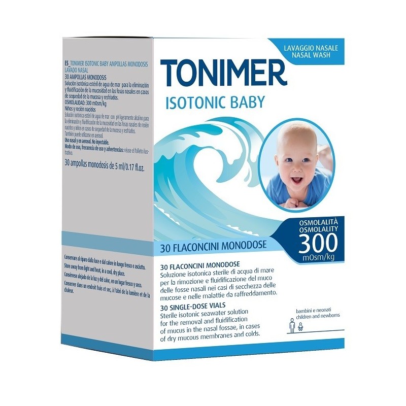 TONIMER ISOTONIC 300 BABY 12 FLACONCINI DA 5 ML